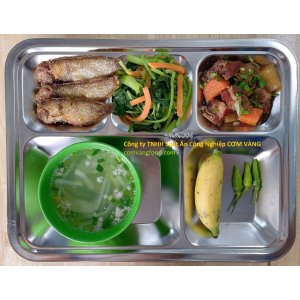 Suất ăn công nghiệp giá 25.000 ở Biên Hòa-Đồng Nai