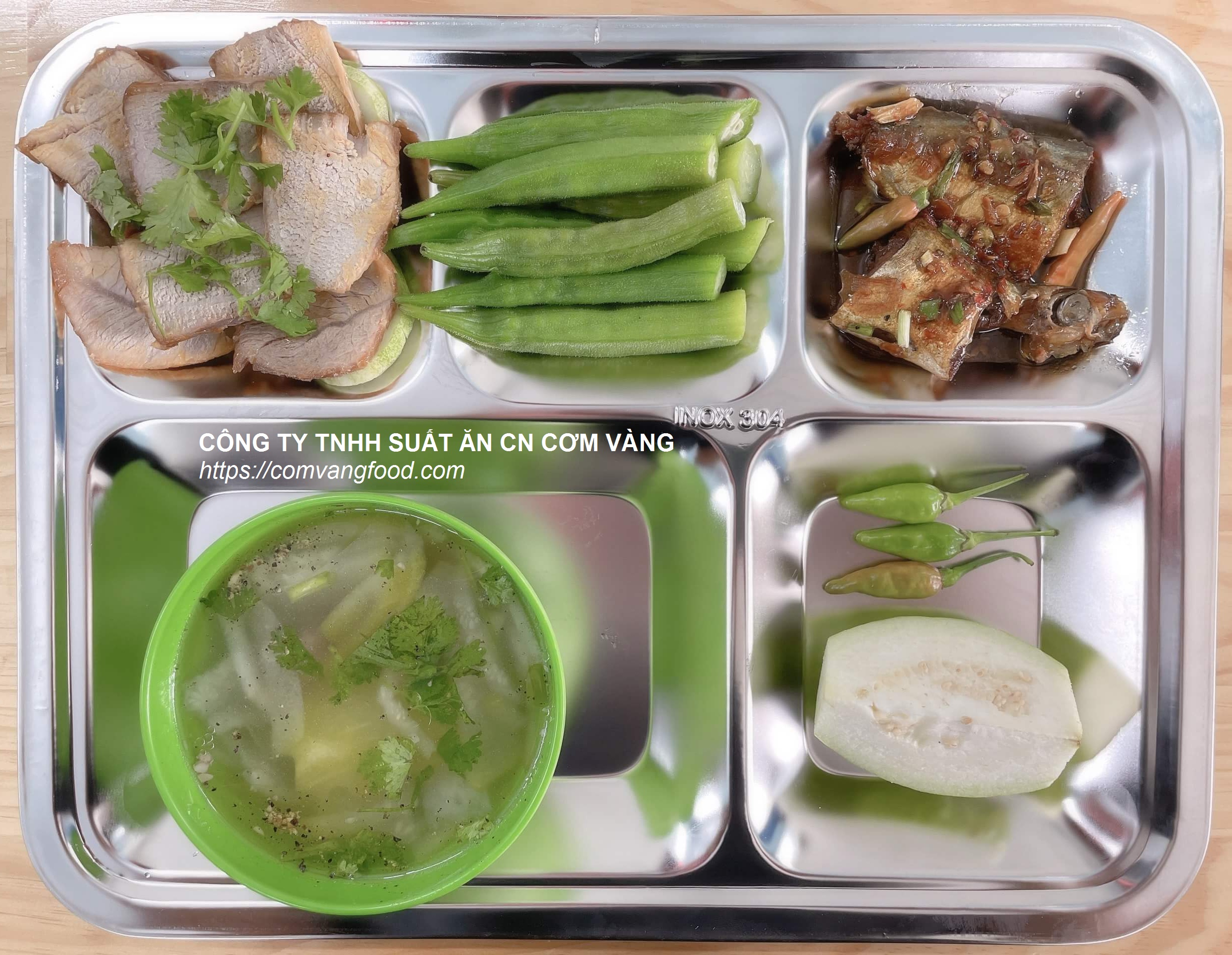Suất ăn CN 25.000 ở Biên Hòa
