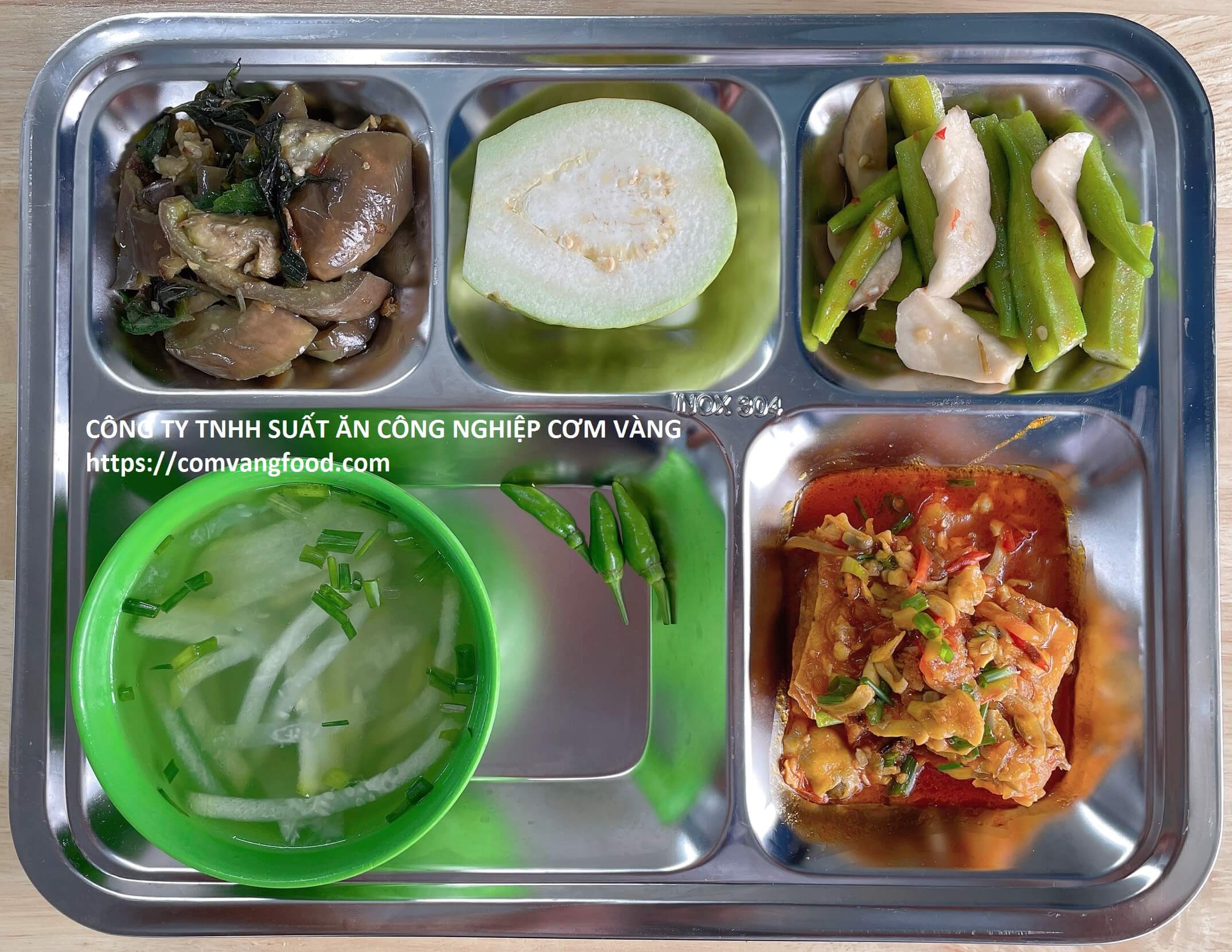 Suất ăn chay 22.000 ở Biên Hòa