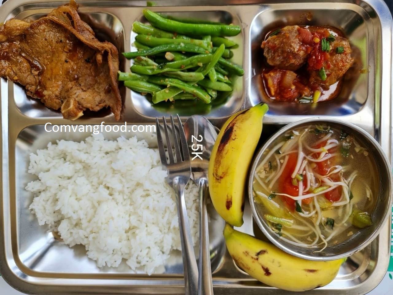 Suất ăn tại KCN Biên Hòa 2